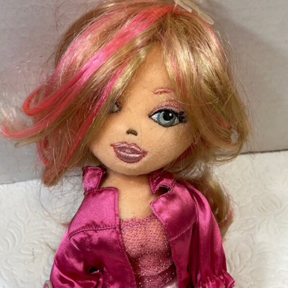 Pretty Patti TY GIRLZ Doll Bendable Pink Clothes 13" Long - Picture 10 of 10